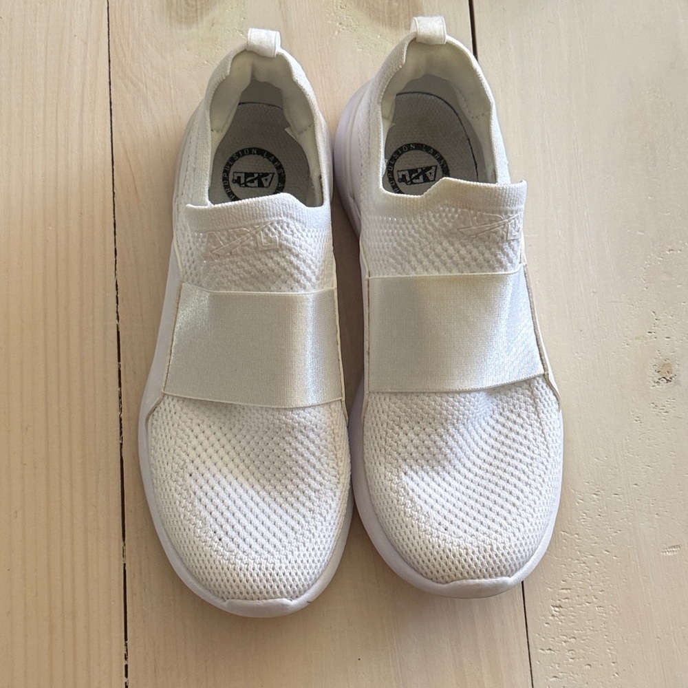 APL Women's White Slip-On Athletic Shoes